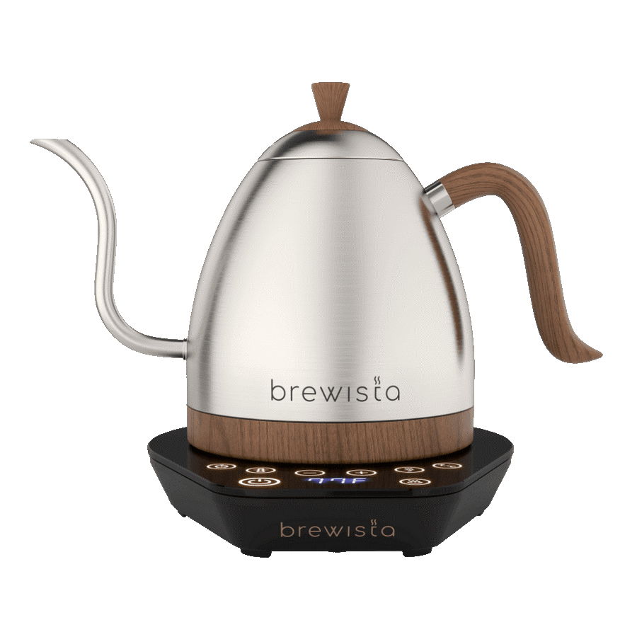 Brewista - Gooseneck Variable Electric Kettle - 600ml - Stainless / Wood