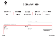 Load image into Gallery viewer, Chevas Coffee Estate - Gesha 9510M Washed - Filter
